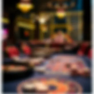 Diverse Game Offerings A selection of popular casino games arranged for guests