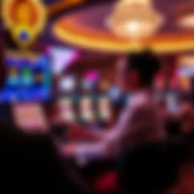 A captivating live dealer presenting a live video slot game to an online audience.