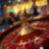 Digital Roulette Wheel Dynamics Elegant roulette wheel in a digital setting