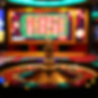 Strategic Betting in Video Roulette Innovative betting strategies on a video screen