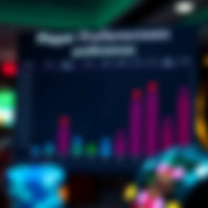 A chart depicting player preferences and trends in online gaming