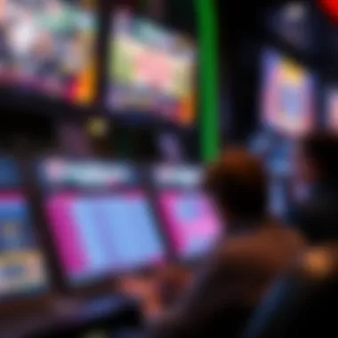 Technology and interface used in Tropicana Evansville Sportsbook