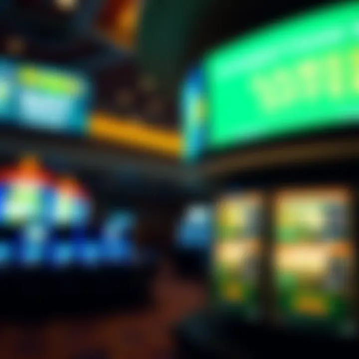 Exciting Promotions Awaiting Bettors Promotional signs highlighting offers for bettors at Turning Stone