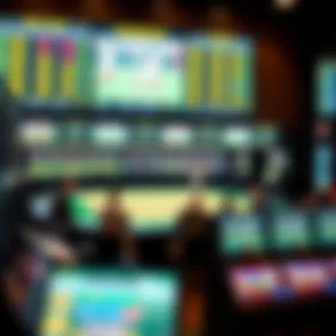 A Spectrum of Sports for Every Bettor A diverse array of sports events displayed for betting at the casino