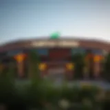 Exterior view of Turtle Creek Casino showcasing modern architecture