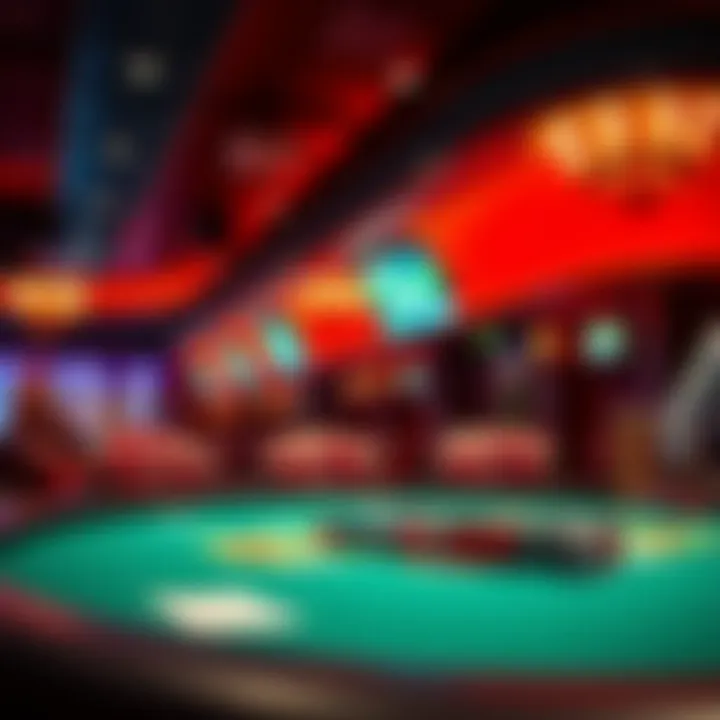 Vibrant Poker Room Atmosphere The vibrant atmosphere of Twin River Casino Poker Room