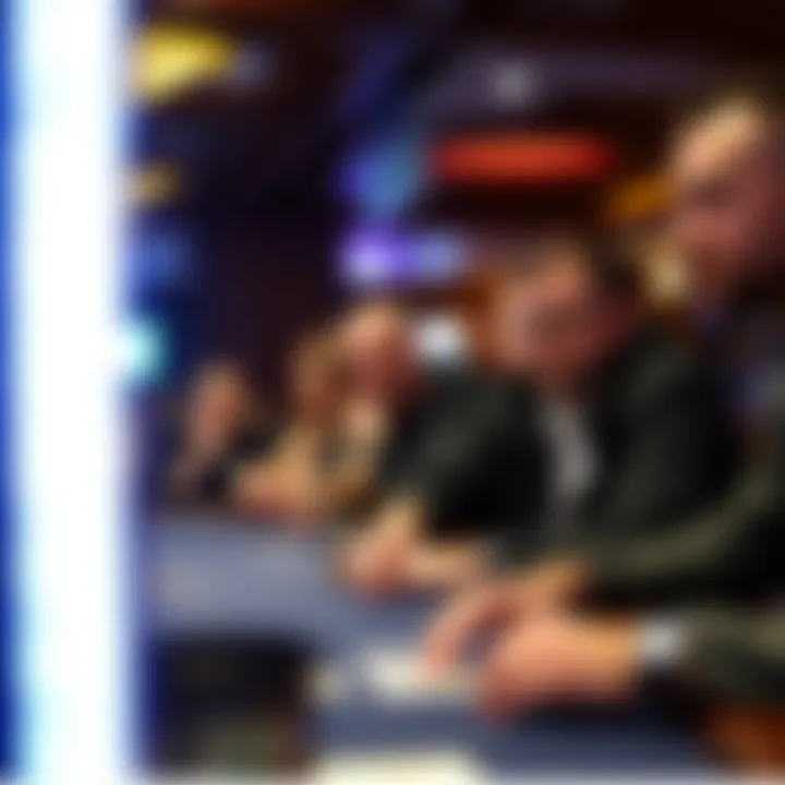 Notable Poker Tournament Event Notable poker tournament event showcasing competitive play