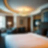 Luxe suite at a popular Atlantic City resort