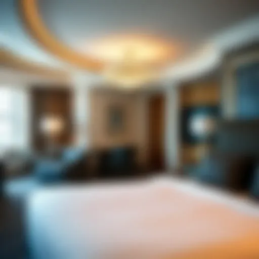 Luxe suite at a popular Atlantic City resort