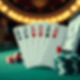 Symbolic representation of the Royal Flush