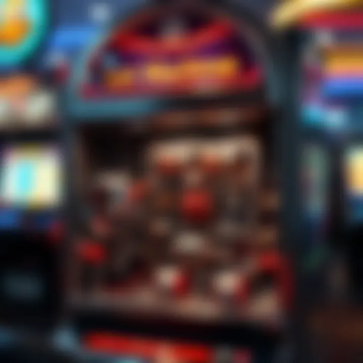 Inner Mechanics of Lot Machines An animated illustration depicting the inner workings of a lot machine