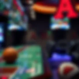 Illustration of basketball betting odds