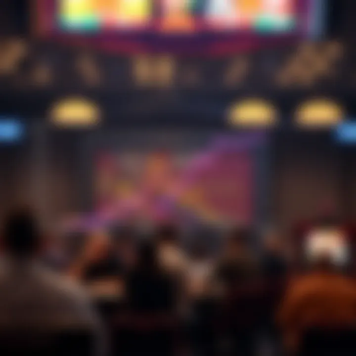 Graph showing line movement in betting