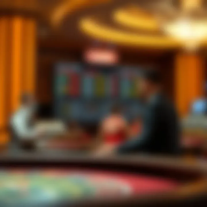 Visual representation of betting strategies