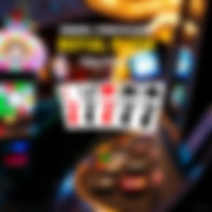 Infographic showing the significance of a royal flush in video poker gameplay
