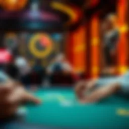 Visual representation of GTO poker strategy