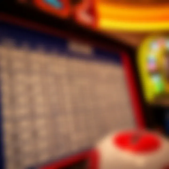 An analysis chart illustrating historical winning numbers in Virginia Lottery Keno.