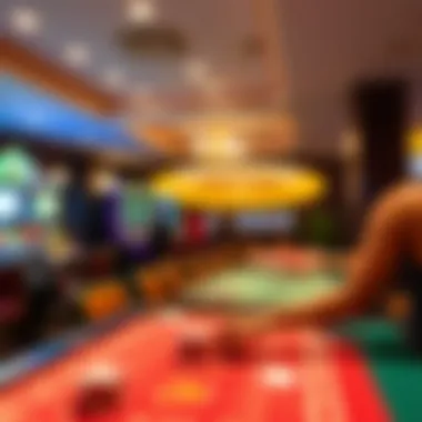 A serene setting promoting responsible gaming and mindful play