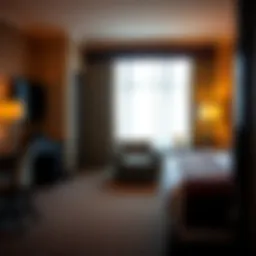 Luxurious guest room at Wind Creek Hotel