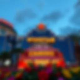 Winstar Casino exterior view showcasing modern architecture