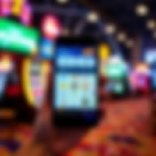 A smartphone displaying a popular betting app interface